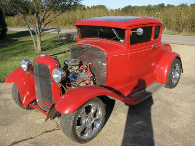 1931 Black Ford Model A Coupe