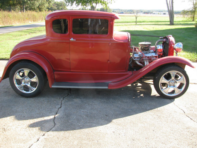 1931 Black Ford Model A Coupe