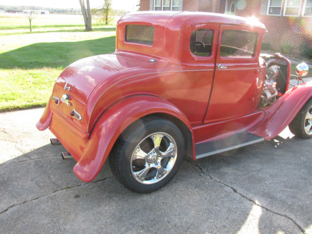 1931 Black Ford Model A Coupe