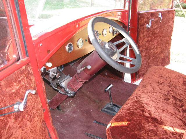 1931 Black Ford Model A Coupe