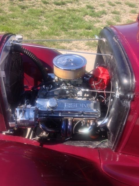1931 black cherry Ford Model A Convertible