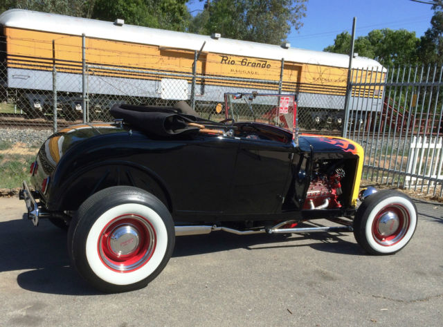 1931 Black Ford Model A Convertible