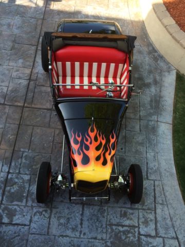1931 Black Ford Model A Convertible