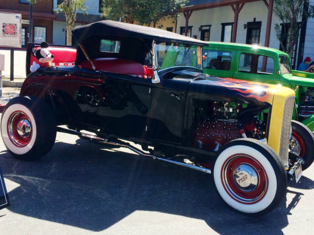1931 Black Ford Model A Convertible