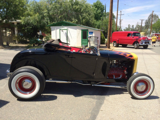 1931 Black Ford Model A Convertible