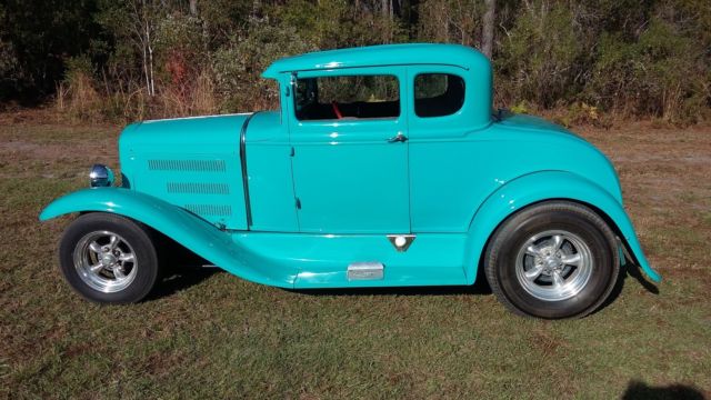 1931 Green Ford Model A Coupe