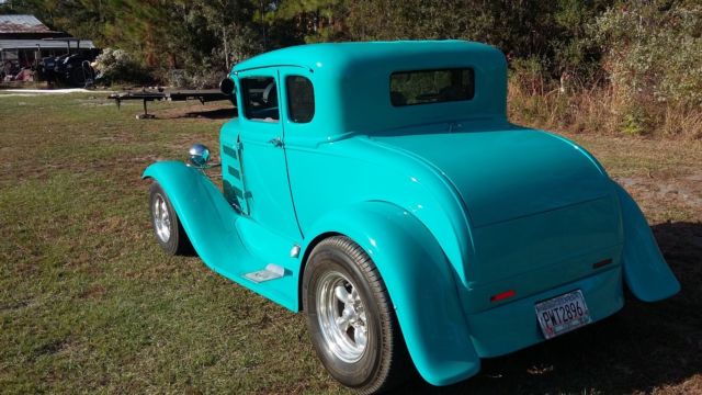 1931 Green Ford Model A Coupe