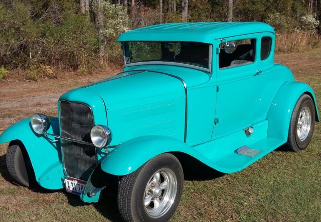 1931 Green Ford Model A Coupe