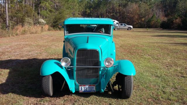 1931 Green Ford Model A Coupe