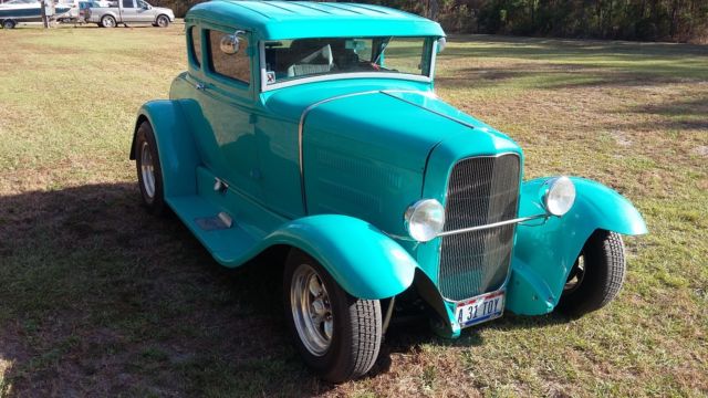1931 Green Ford Model A Coupe