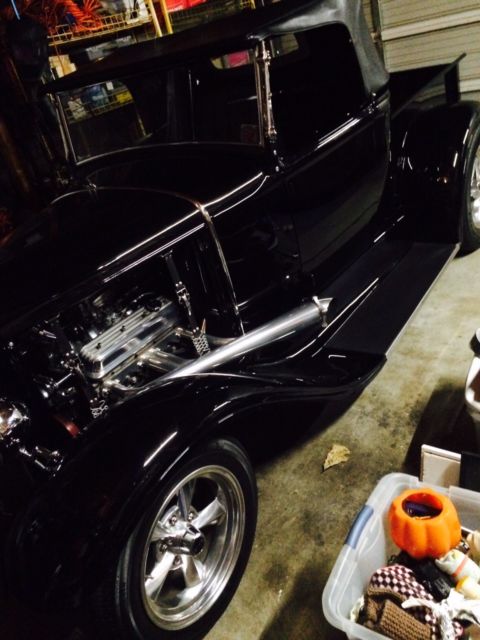 1931 Black Ford Model A Convertible