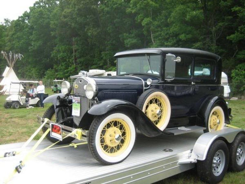 1931 Blue Ford Model A Sedan