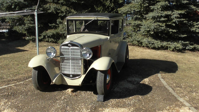 1931 Tan Ford Model A Sedan