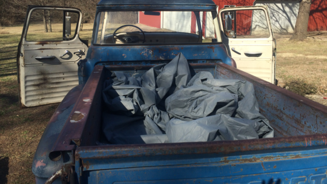 1957 Blue Chevrolet Other Pickups BIG WINDOW CAB
