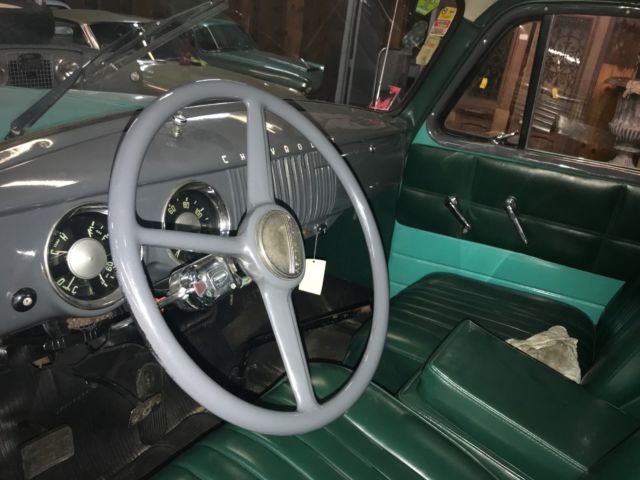 1955 Green Chevrolet 3100 Delivery panel