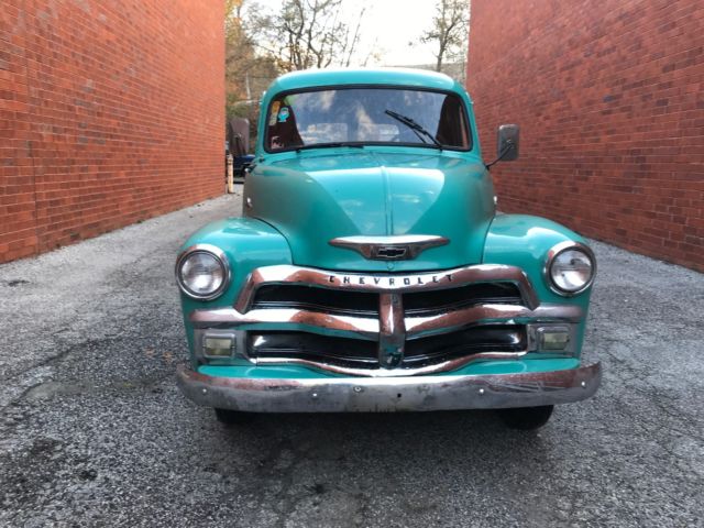 1955 Green Chevrolet 3100 Delivery panel
