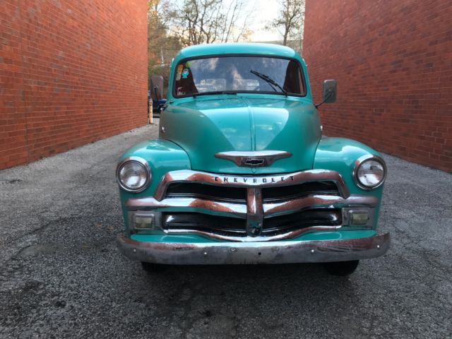 1955 Green Chevrolet 3100 Delivery panel