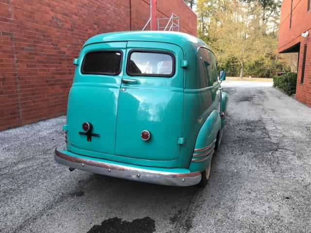 1955 Green Chevrolet 3100 Delivery panel