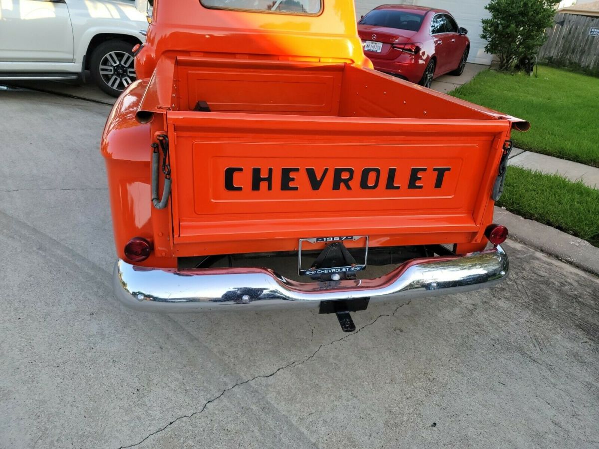 1957 Orange Chevrolet Other Pickups Truck
