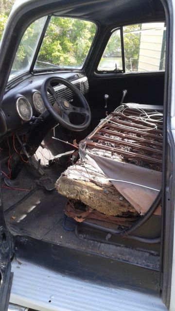 1953 gray GMC 3100 pick up