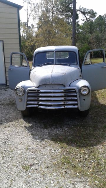 1953 gray GMC 3100 pick up
