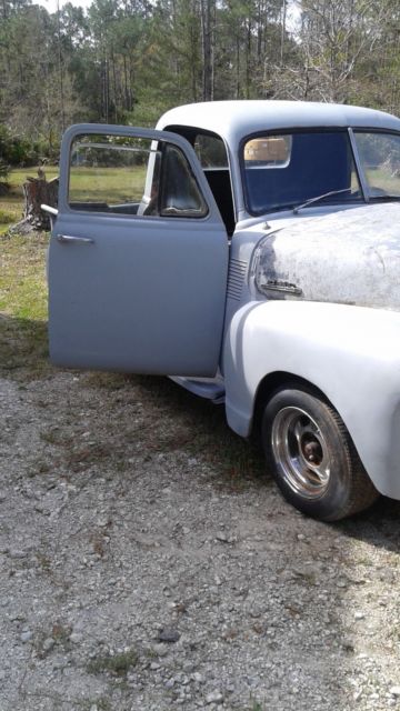 1953 gray GMC 3100 pick up