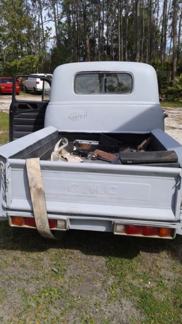 1953 gray GMC 3100 pick up