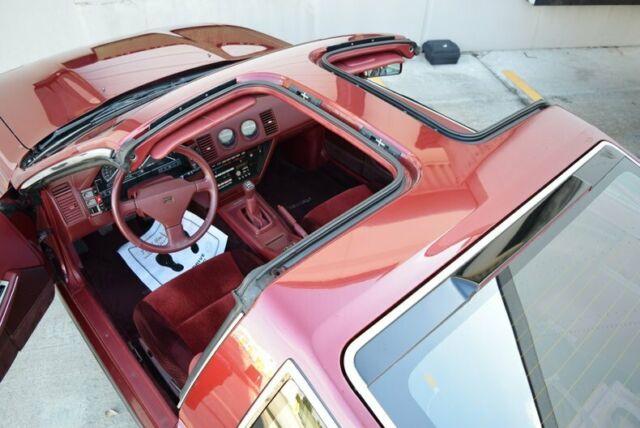 1987 Burgundy Nissan 300ZX Coupe