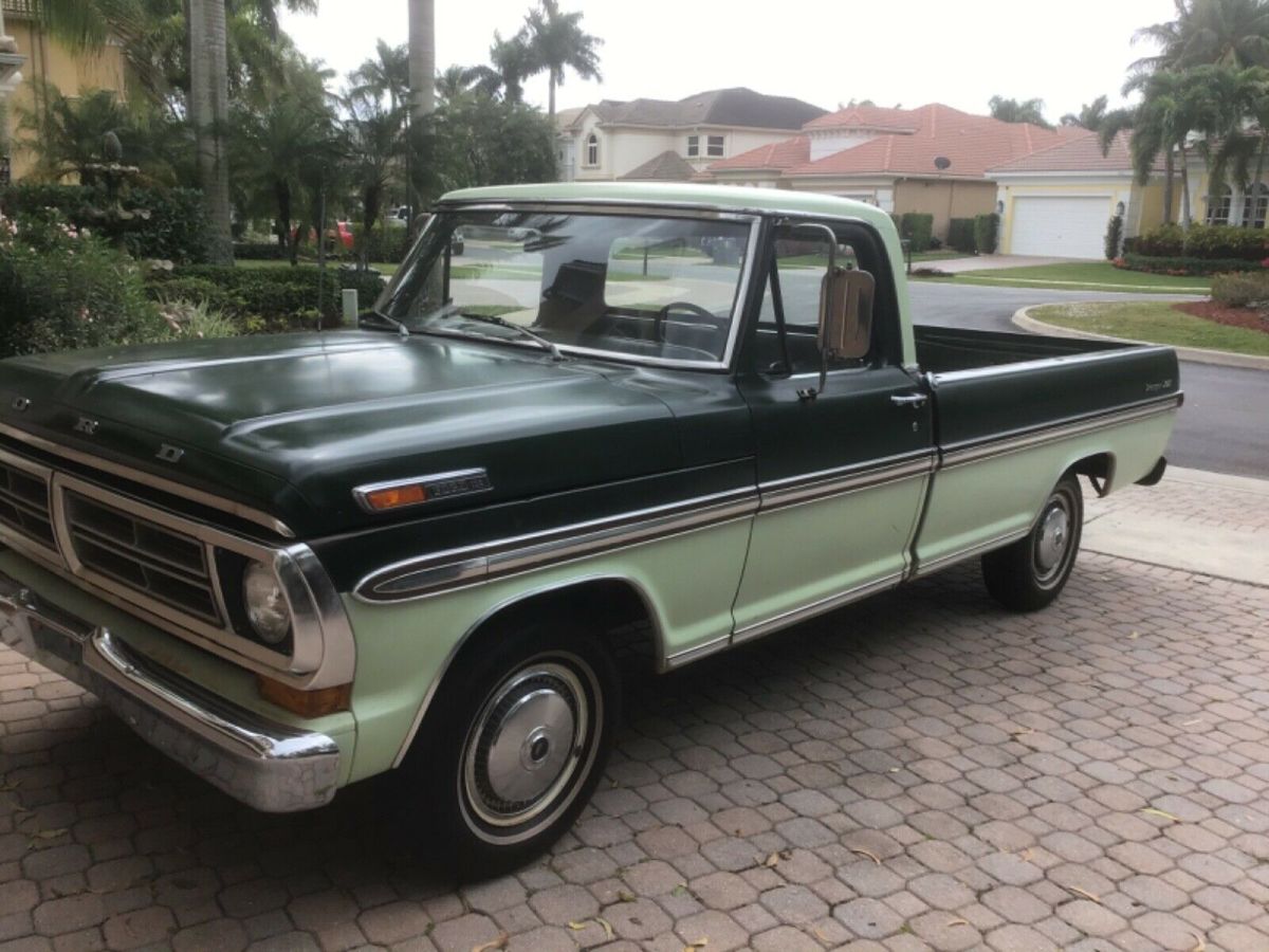 1972 Green Ford F-100
