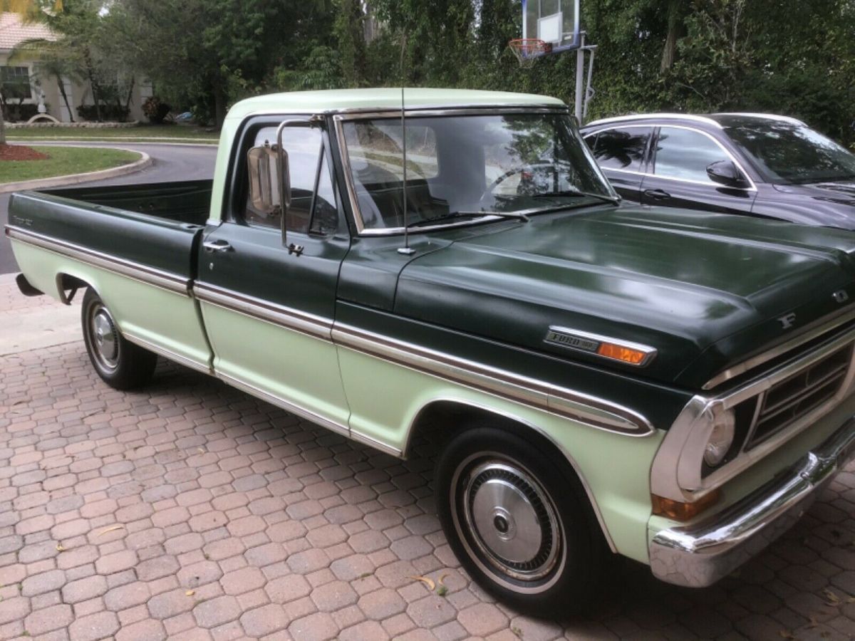 1972 Green Ford F-100