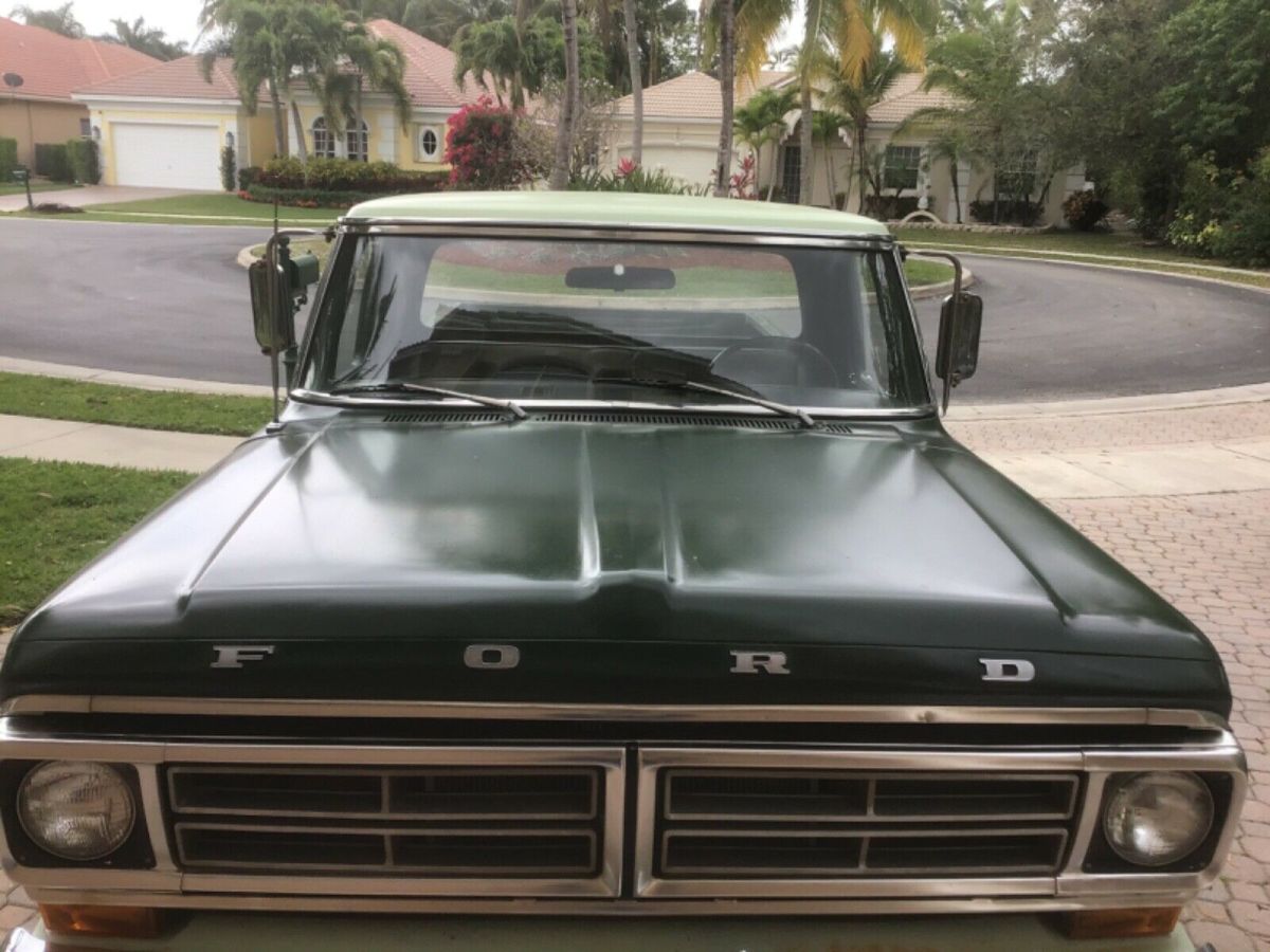 1972 Green Ford F-100