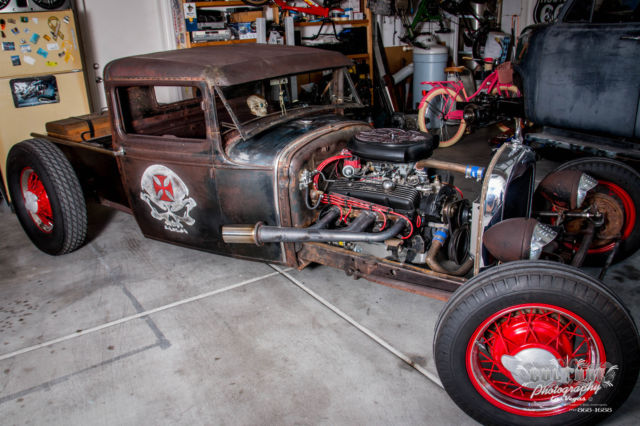 1931 Brown Ford Rat Rod Standard Cab Pickup