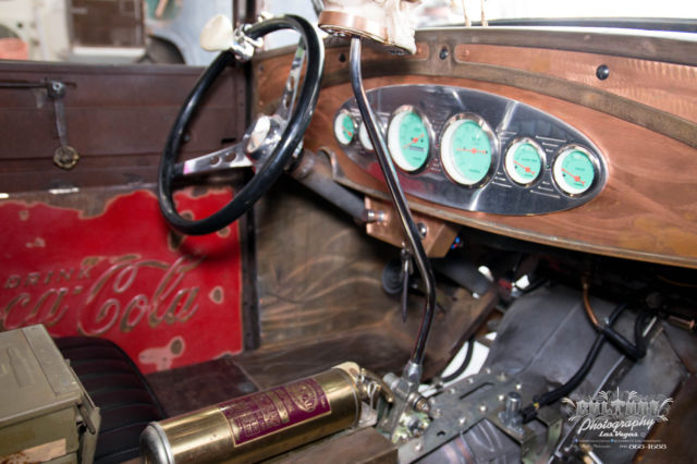 1931 Brown Ford Rat Rod Standard Cab Pickup