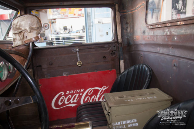 1931 Brown Ford Rat Rod Standard Cab Pickup