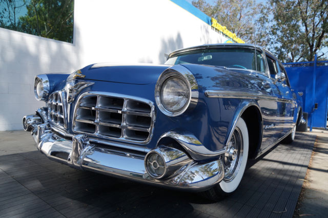 1955 Blue Chrysler Imperial Sedan