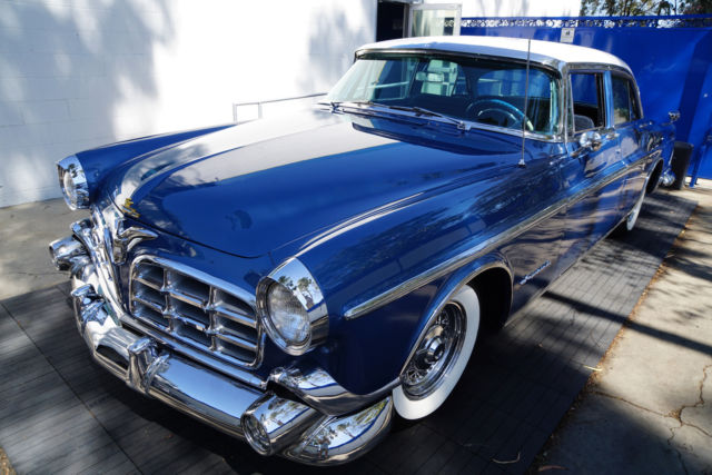 1955 Blue Chrysler Imperial Sedan