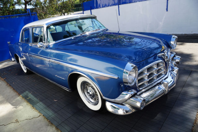 1955 Blue Chrysler Imperial Sedan