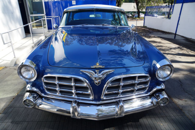1955 Blue Chrysler Imperial Sedan
