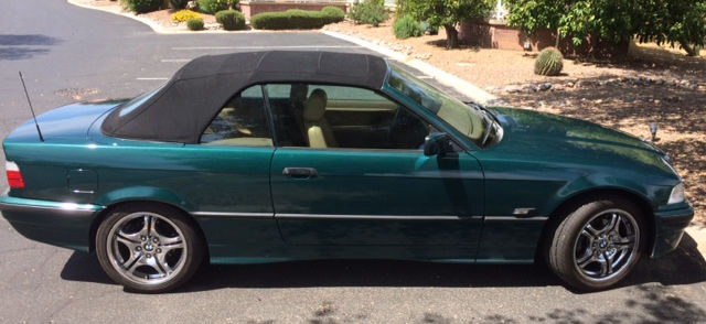 1994 Metalic Green BMW 3-Series Convertible