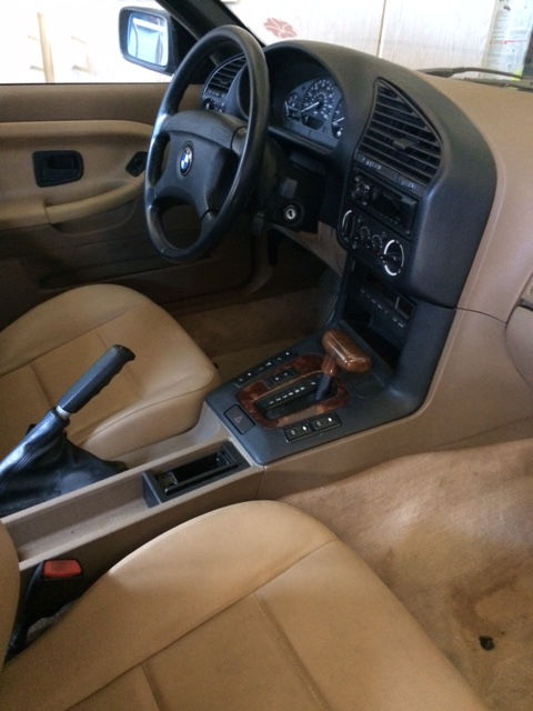 1994 Metalic Green BMW 3-Series Convertible