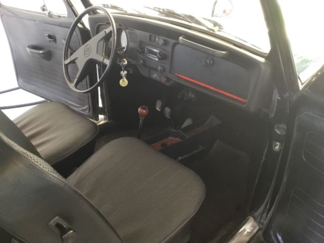 1972 Black Volkswagen Beetle - Classic Coupe