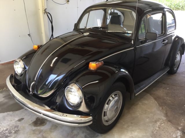 1972 Black Volkswagen Beetle - Classic Coupe