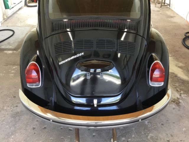 1972 Black Volkswagen Beetle - Classic Coupe