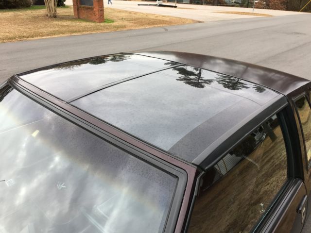 1987 Burgundy Chevrolet Monte Carlo Coupe