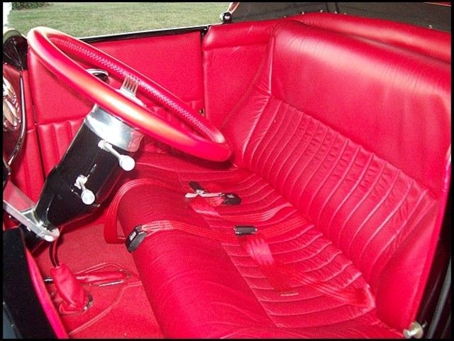 1932 Black Ford roadster Convertible