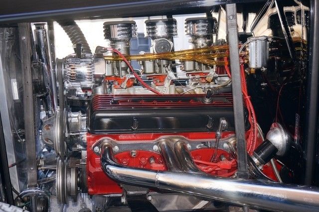 1932 Black Ford roadster Convertible