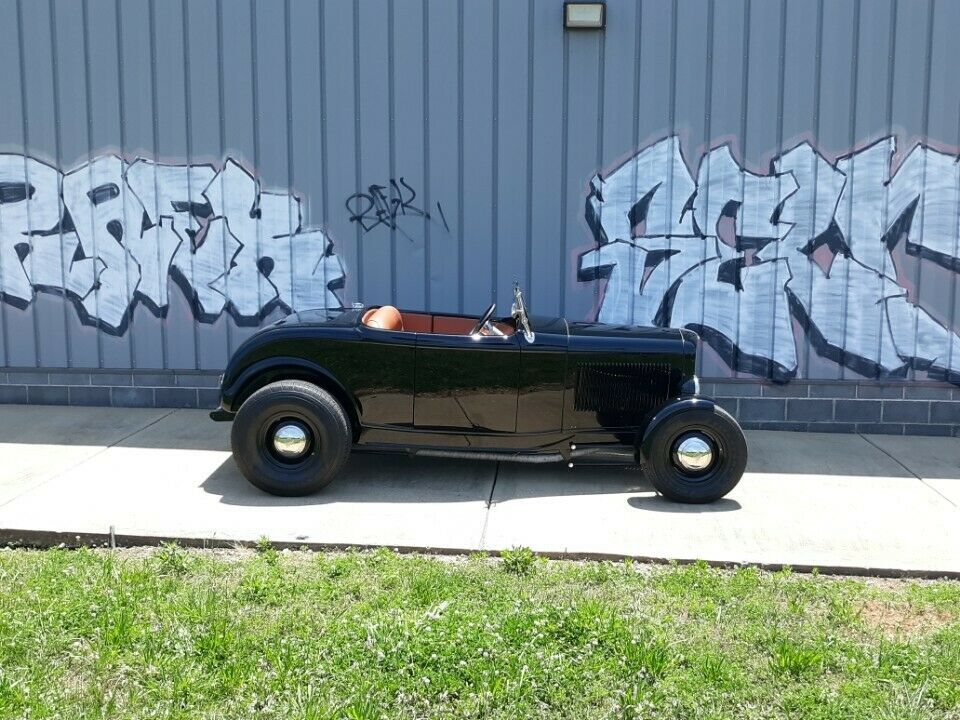 1932 Black Ford Roadster Convertible
