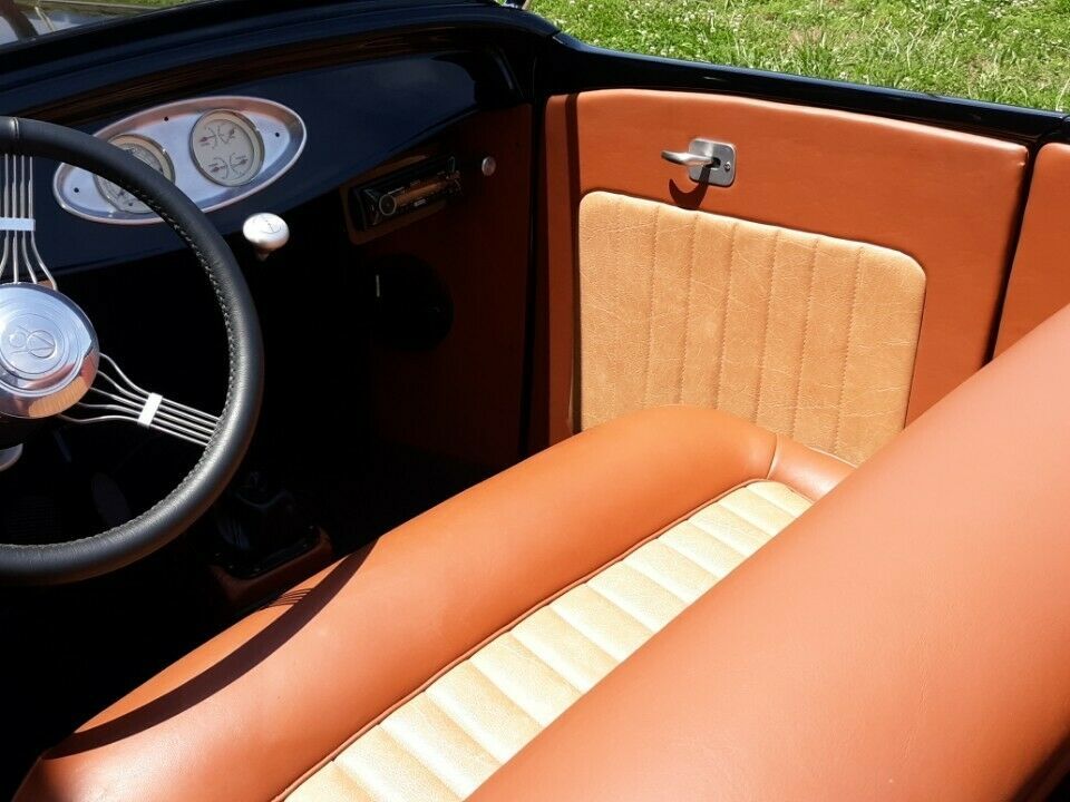 1932 Black Ford Roadster Convertible