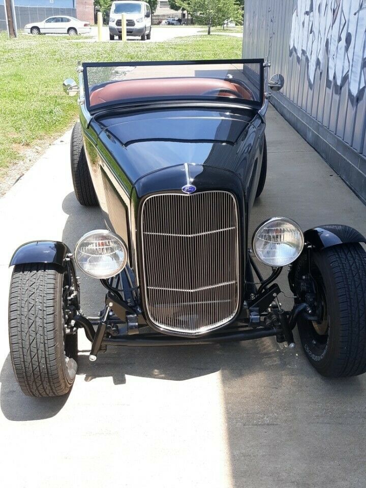 1932 Black Ford Roadster Convertible