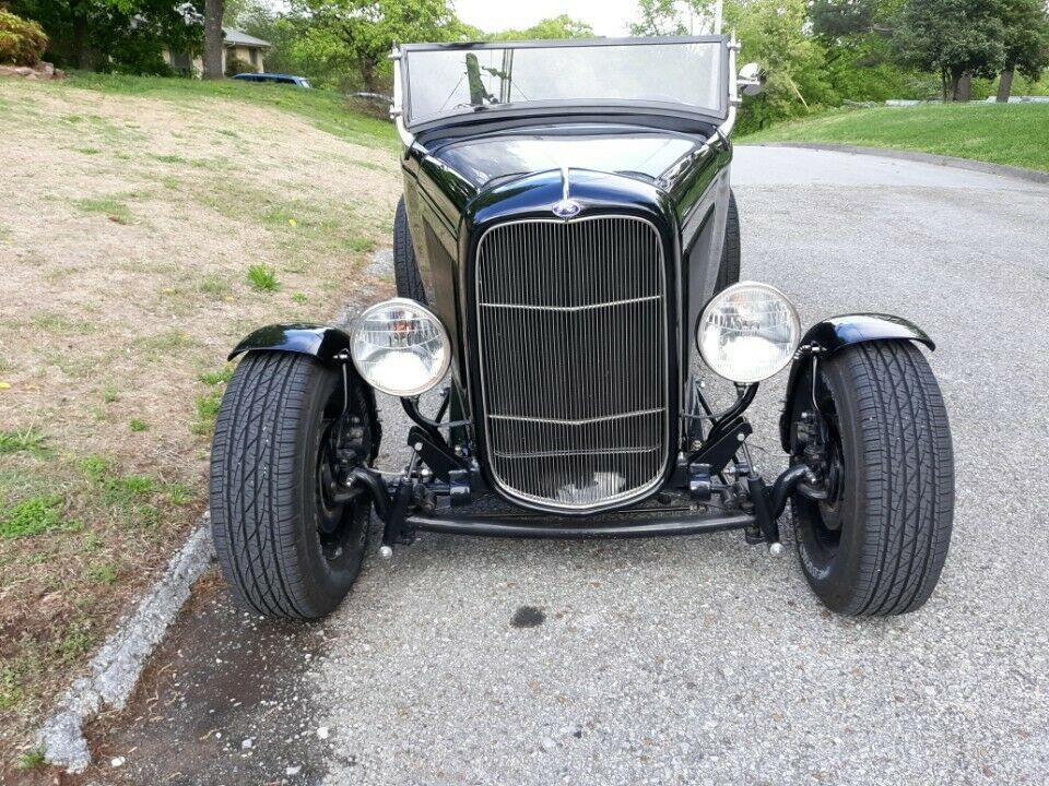 1932 Black Ford Roadster Convertible